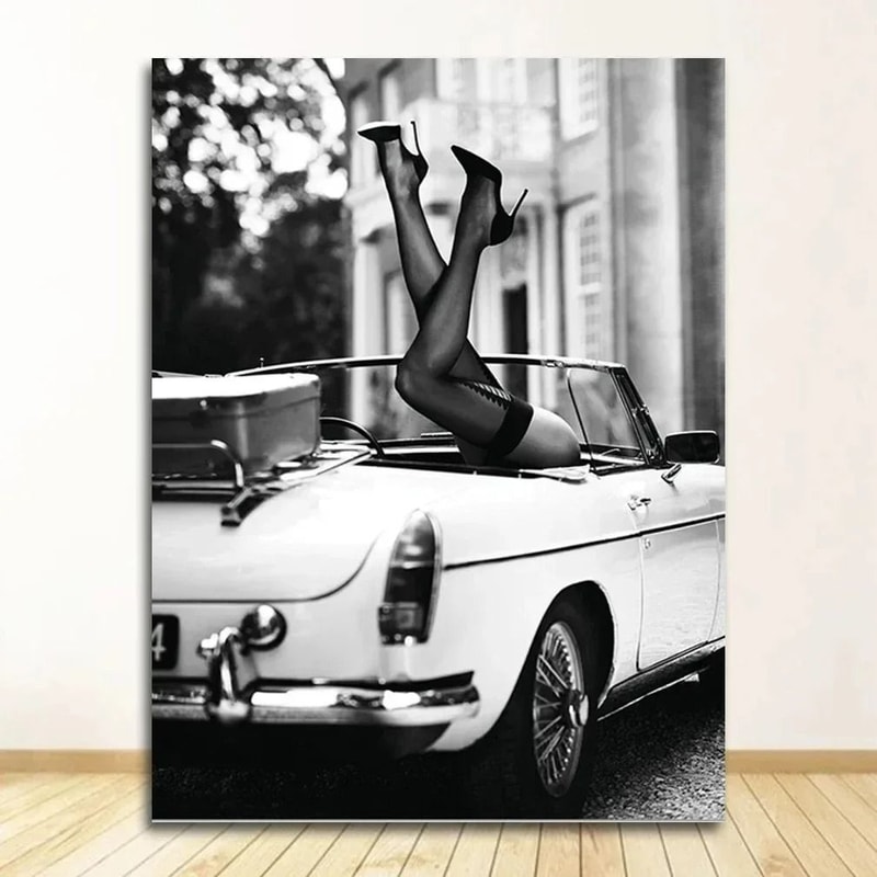 Vintage Fashion Perfume Canvas Wall Art For Elegant Home Room Decor 2