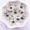 Kawaii HandPainted Resin Bear Figurines For DIY Crafts Scrapbook Decor 8