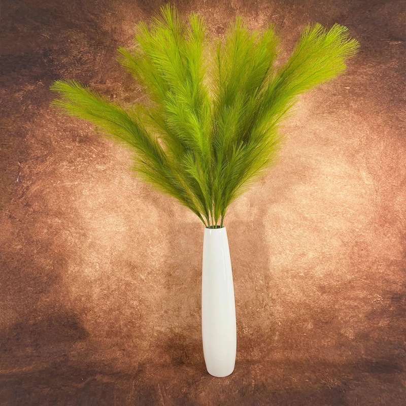 Large Faux Pampas Grass Decor Stems For Modern Home Wedding Styling 20