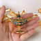 Vintage Aladdin Magic Lamp Ornament For Elegant Home Table Decor 1