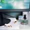 Kawaii Cat Monitor Edge Figurine Set For Cute Office Desk Decor 5