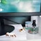 Kawaii Cat Monitor Edge Figurine Set For Cute Office Desk Decor 5