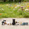 Kawaii Cat Monitor Edge Figurine Set For Cute Office Desk Decor 6