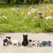 Kawaii Cat Monitor Edge Figurine Set For Cute Office Desk Decor 6