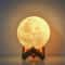 DIY Galaxy Moon Planet Night Light With Stand For Bedroom Desk Decor 2