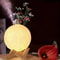 DIY Galaxy Moon Planet Night Light With Stand For Bedroom Desk Decor 4