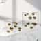 Geometric Metal Ball Sculpture Acrylic Display Decor For Modern Home Office Styling 1