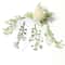 10PCS Artificial Green Leaf Garland Decor For Weddings Parties DIY Crafts 15