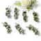 10PCS Artificial Green Leaf Garland Decor For Weddings Parties DIY Crafts 19