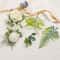 10PCS Artificial Green Leaf Garland Decor For Weddings Parties DIY Crafts 4