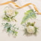 10PCS Artificial Green Leaf Garland Decor For Weddings Parties DIY Crafts 5