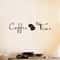 Coffee Bar Vinyl Wall Decal Sticker For Cafe Kitchen Office Decor 3