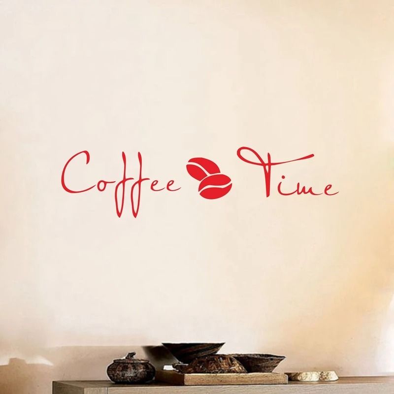 Coffee Bar Vinyl Wall Decal Sticker For Cafe Kitchen Office Decor 4
