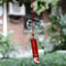 Handmade Japanese Sakura Glass Wind Bell Furin For Home Spa Zen Decor 2
