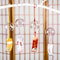Handmade Japanese Sakura Glass Wind Bell Furin For Home Spa Zen Decor 3
