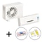 Solar Powered Car Air Vent Fan Dashboard Cooler For Vehicle Interior 6