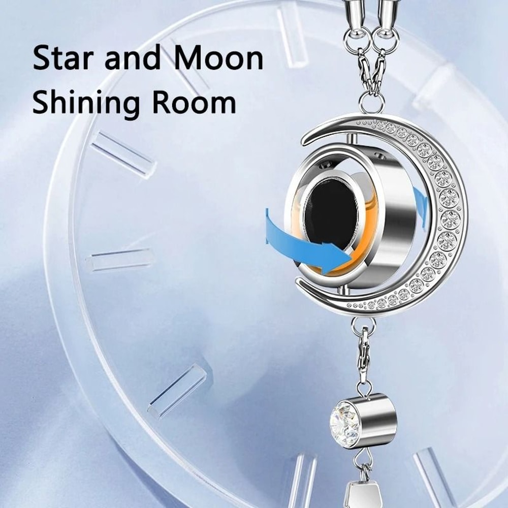 Moon Logo Hanging Car Perfume Pendant Air Freshener 4