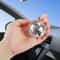 Hanging Disco Ball Car Mirror Ornament With Reflective Sparkle Design 3