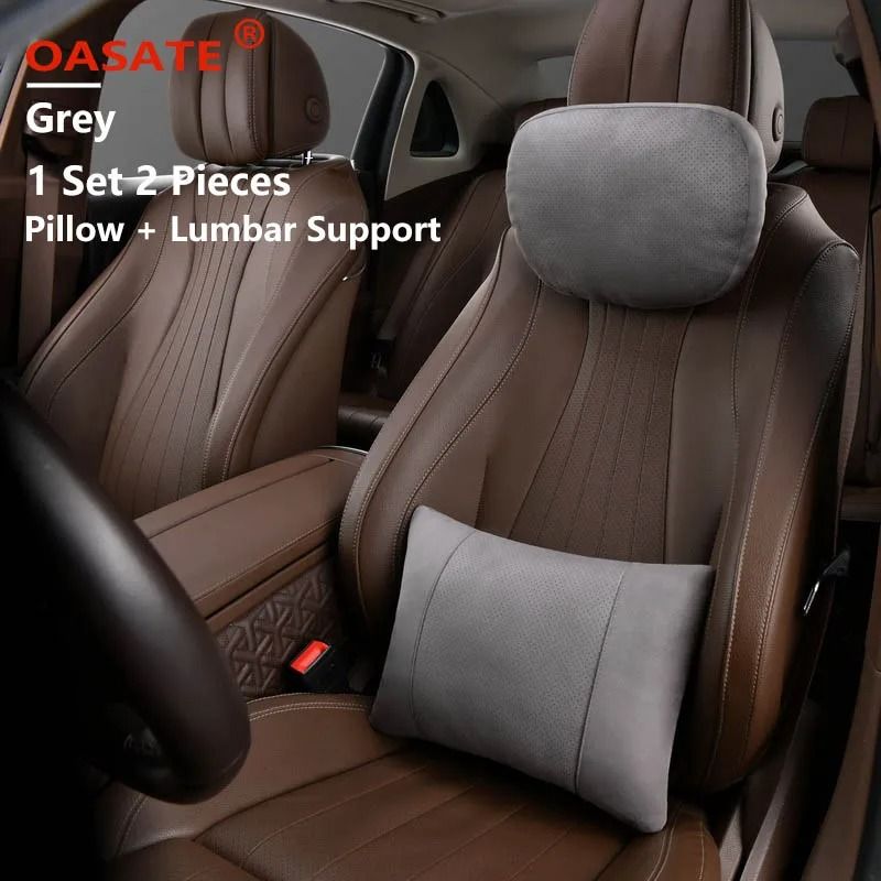 OASATE Maybach Style Adjustable Car Headrest Neck Support Pillow 13