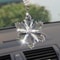 Crystal Snowflake Sun Catcher Car Hanging Ornament 2