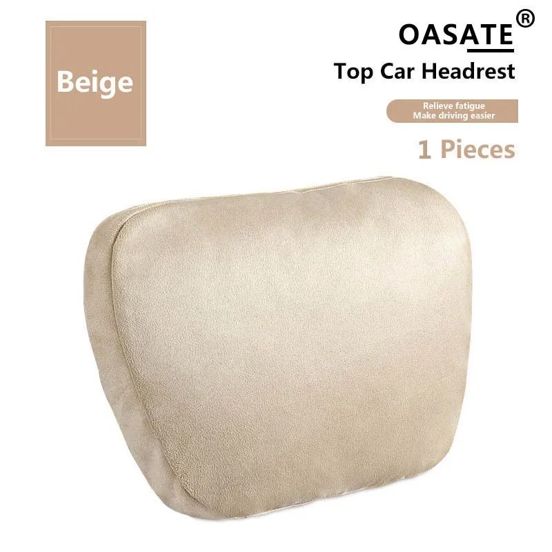 Maybach Style Memory Foam Car Headrest Neck Pillow For MercedesBenz 9