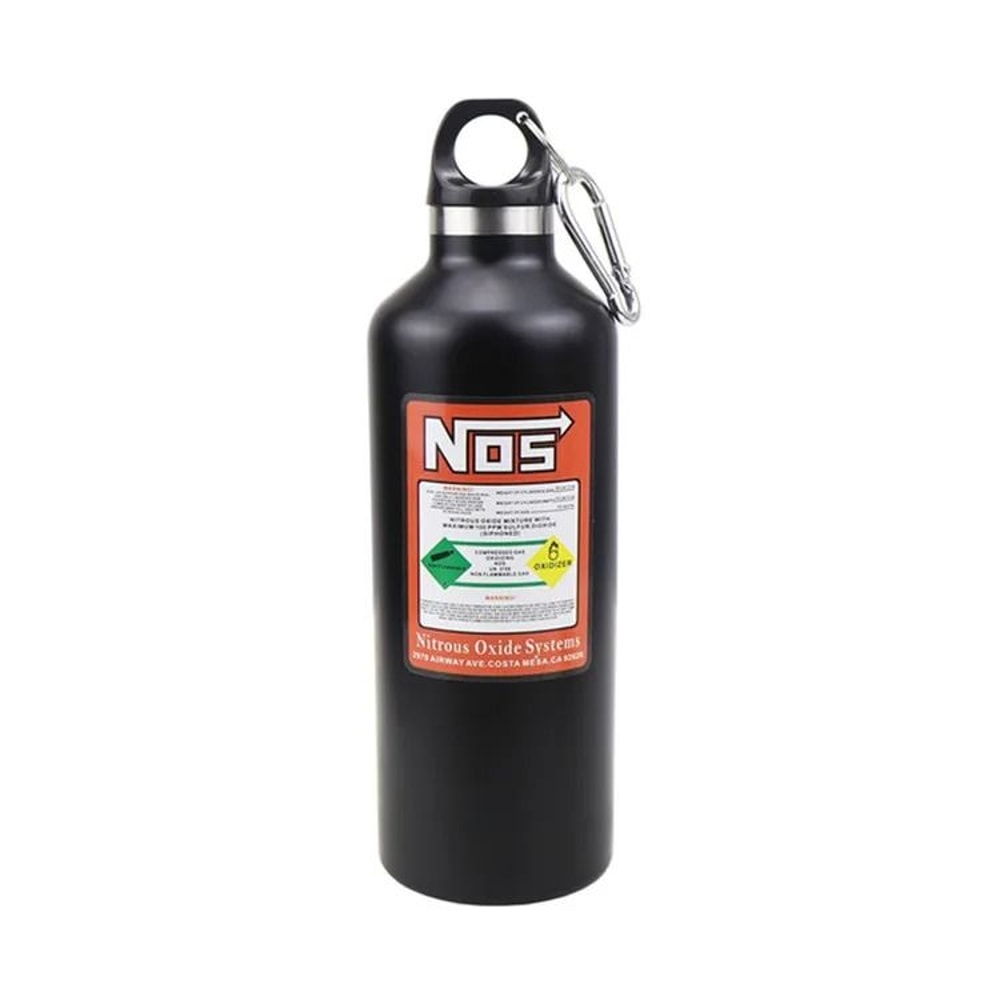 NOS Nitrogen Cylinder Vacuum Thermos Cup 500ML Stainless Steel Car Bottle 6