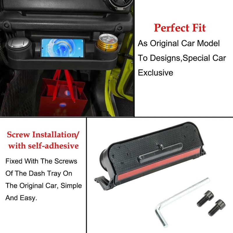 Suzuki Jimny JB64 JB74 Copilot Handle Storage Organizer Tray 3