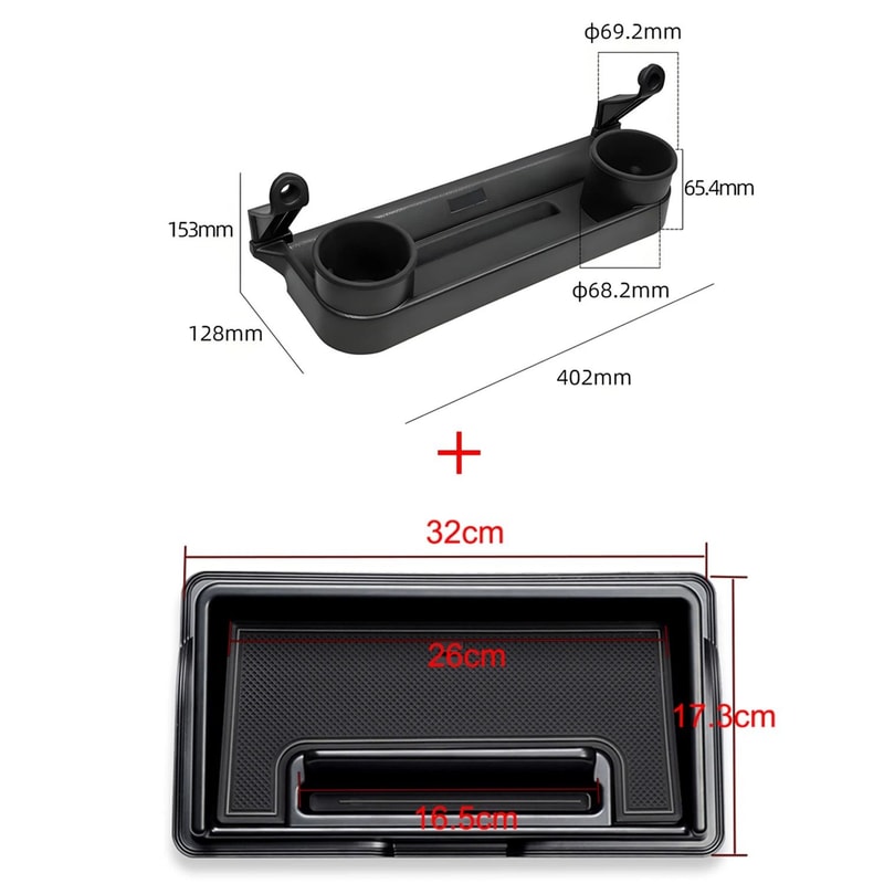 Suzuki Jimny JB64 JB74 Copilot Handle Storage Organizer Tray 9