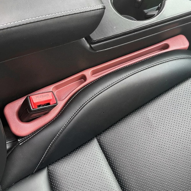 Universal Car Seat Gap Filler Strips LeakProof Interior Organizer Set 2