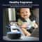 Solar Rotating Car Air Freshener Diffuser Dashboard Ornament 4