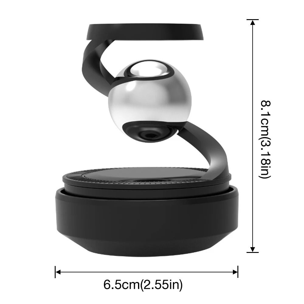 Solar Rotating Car Air Freshener Diffuser Dashboard Ornament 7