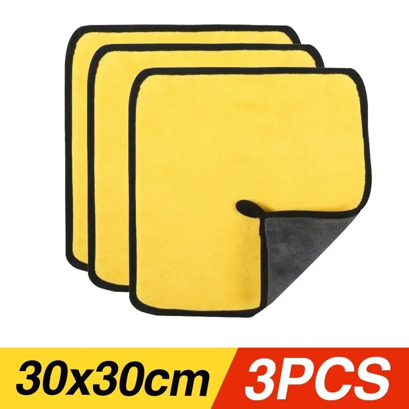 Ultra Absorbent Microfiber Car Wash Drying Towels Set 7