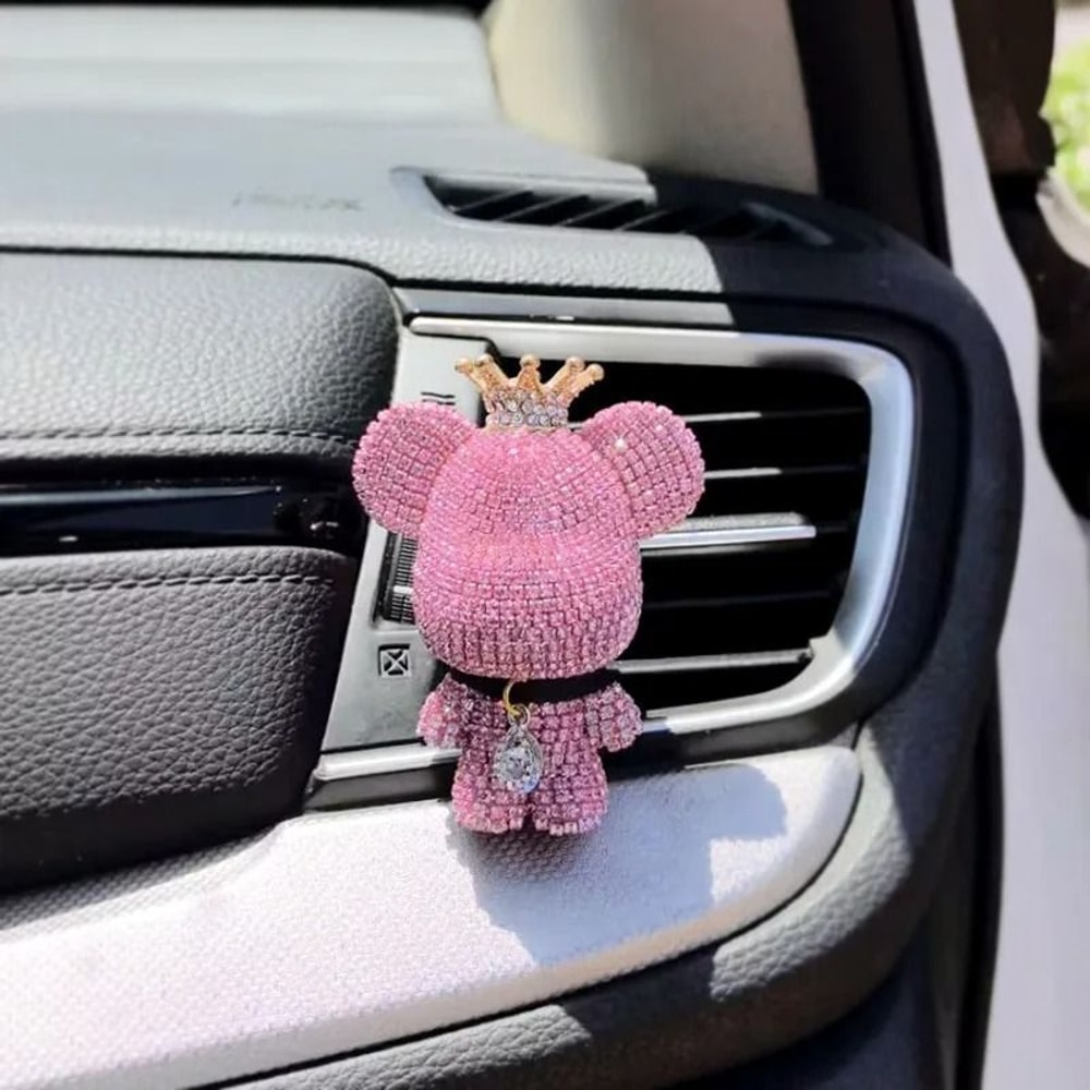 Crown Diamond Bear Car Vent Perfume Clip Air Freshener 17