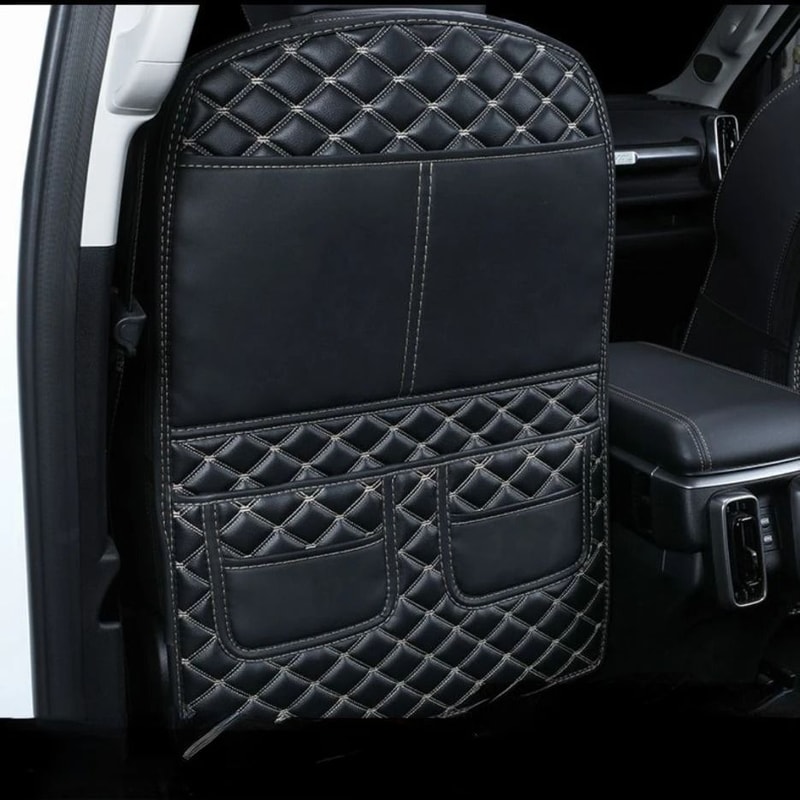 Kids Car Seat Back Protector AntiKick Pad For Rear Seat Protection 9