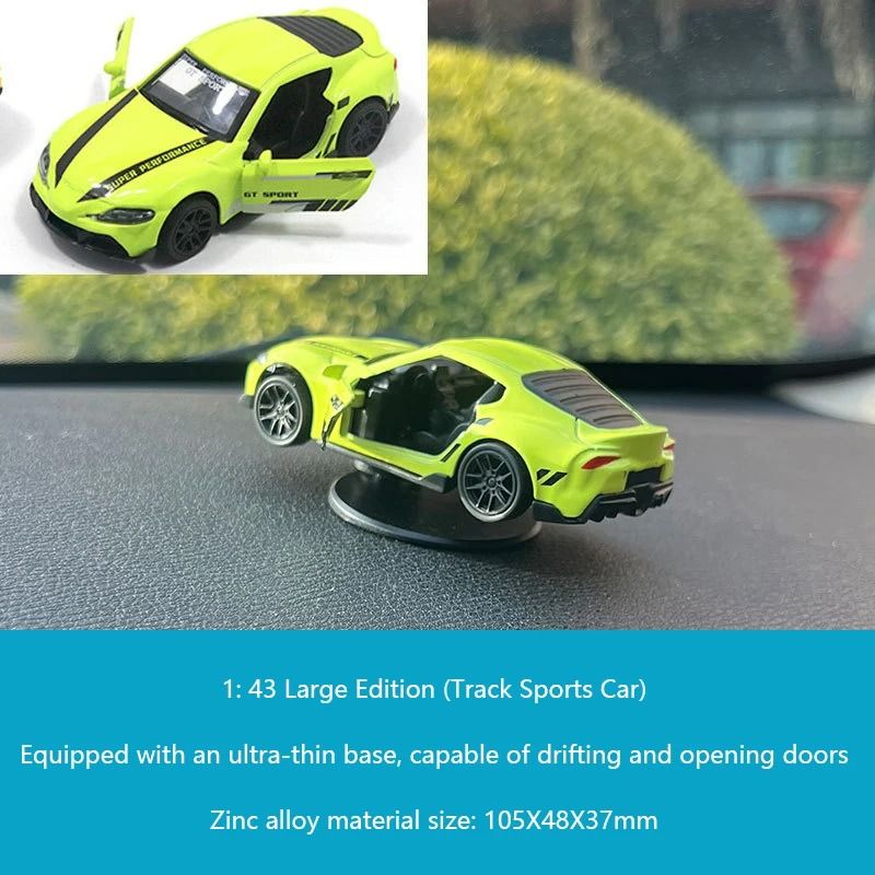 Drifting Racing Car Dashboard Ornament Rotating Model 13
