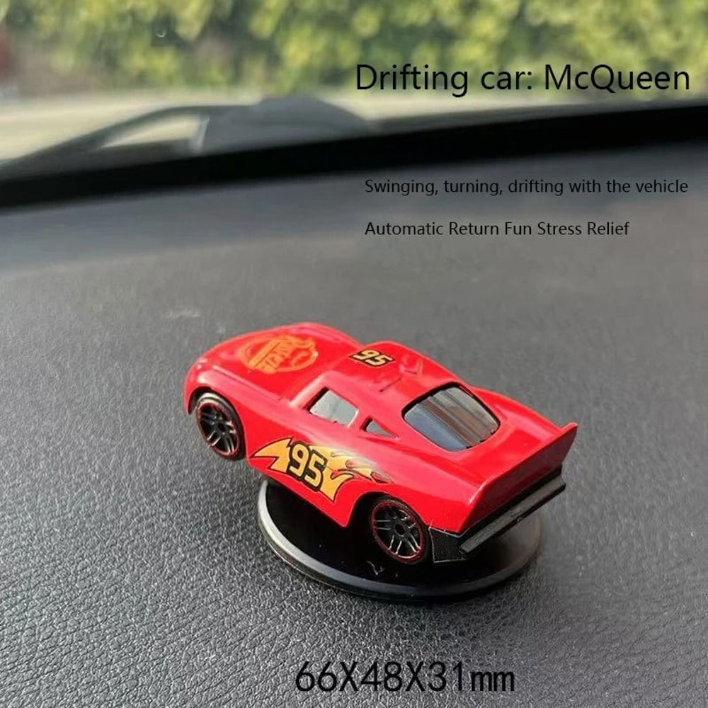 Drifting Racing Car Dashboard Ornament Rotating Model 6