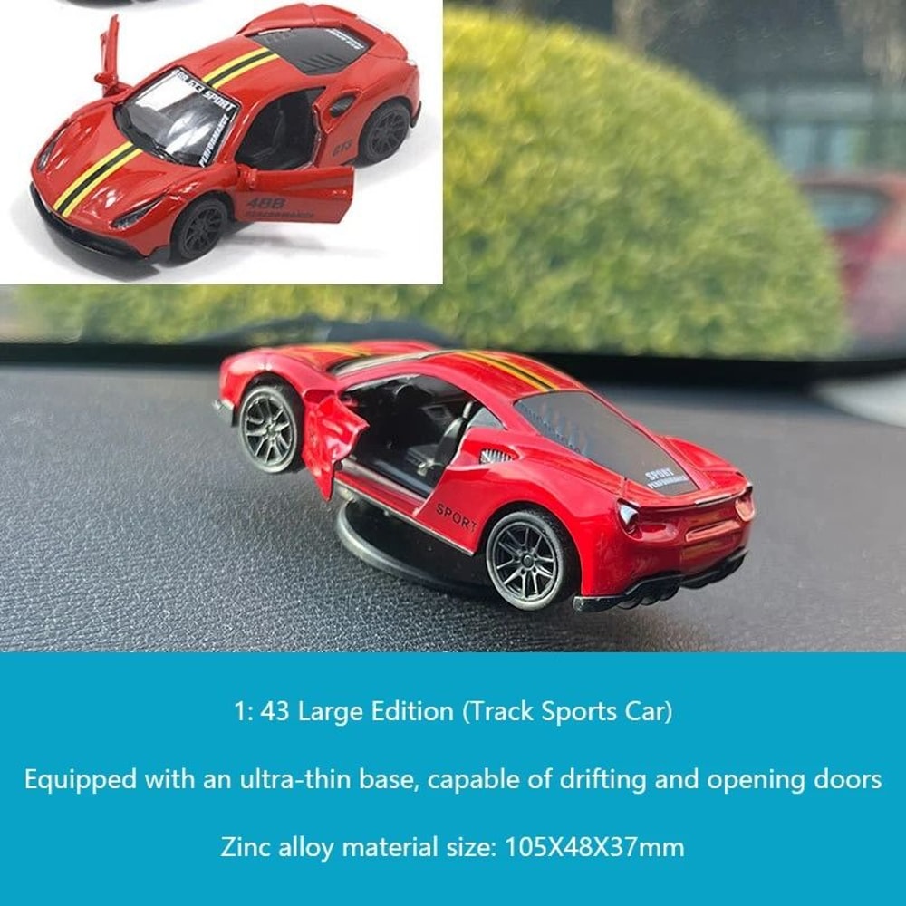 Drifting Racing Car Dashboard Ornament Rotating Model 8