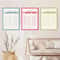 More Amor Por Favor Nordic Pink Quote Wall Art Canvas Poster 1