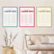 More Amor Por Favor Nordic Pink Quote Wall Art Canvas Poster 1