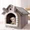 Cozy AllSeason Pet House Bed For Small Dogs Cats 7