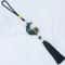 Islamic Resin Look Rearview Mirror Hanging Ornament With Tassel 2