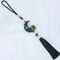 Islamic Resin Look Rearview Mirror Hanging Ornament With Tassel 2