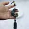 Islamic Resin Look Rearview Mirror Hanging Ornament With Tassel 6