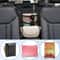 Car Seat Back Mesh Organizer With Pet Kid Barrier Storage Net 4