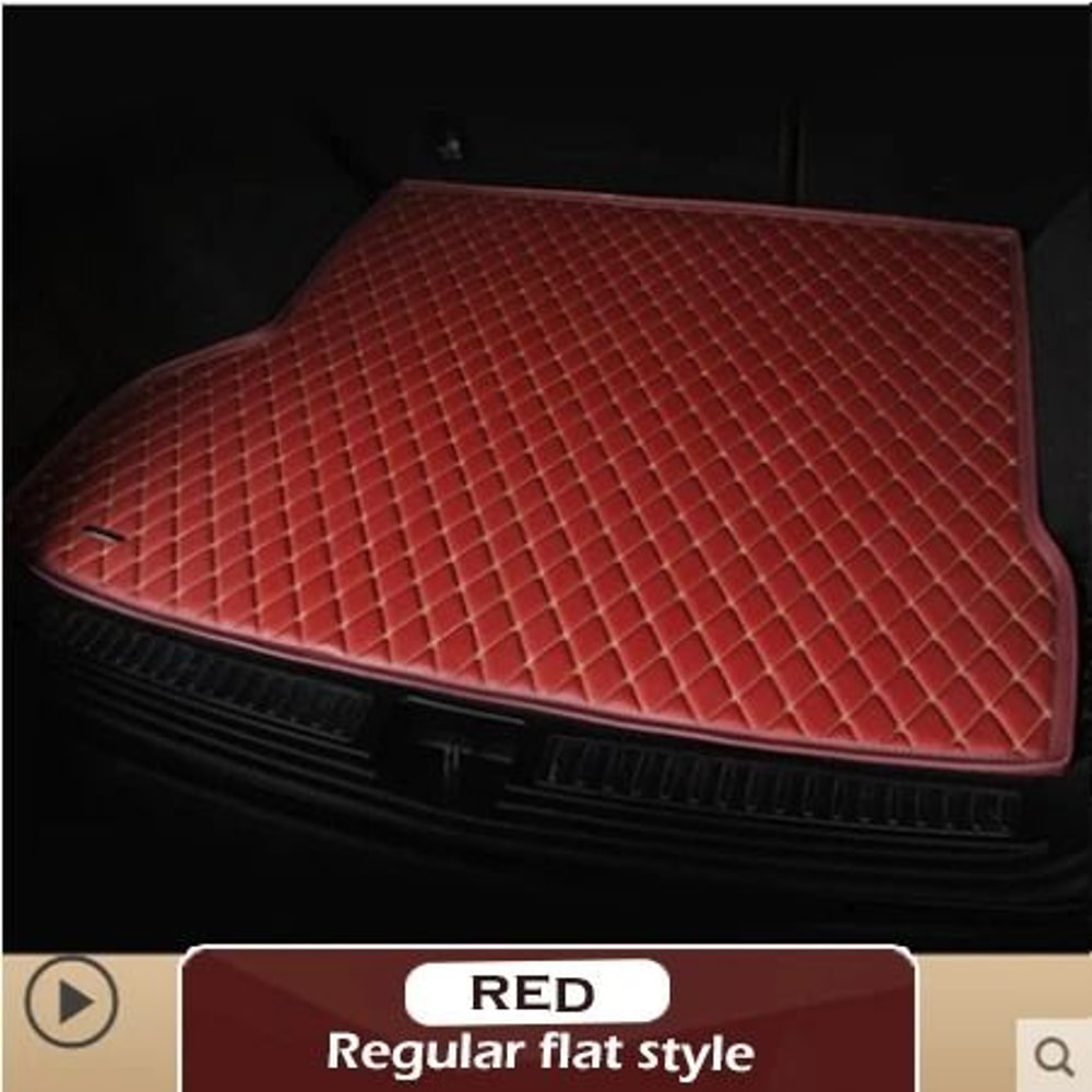 Tesla Model 3 Leather Cargo Trunk Mat Waterproof Rear Boot Liner 13