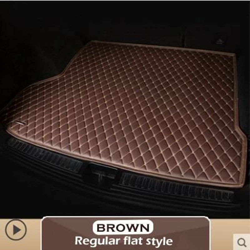 Tesla Model 3 Leather Cargo Trunk Mat Waterproof Rear Boot Liner 16