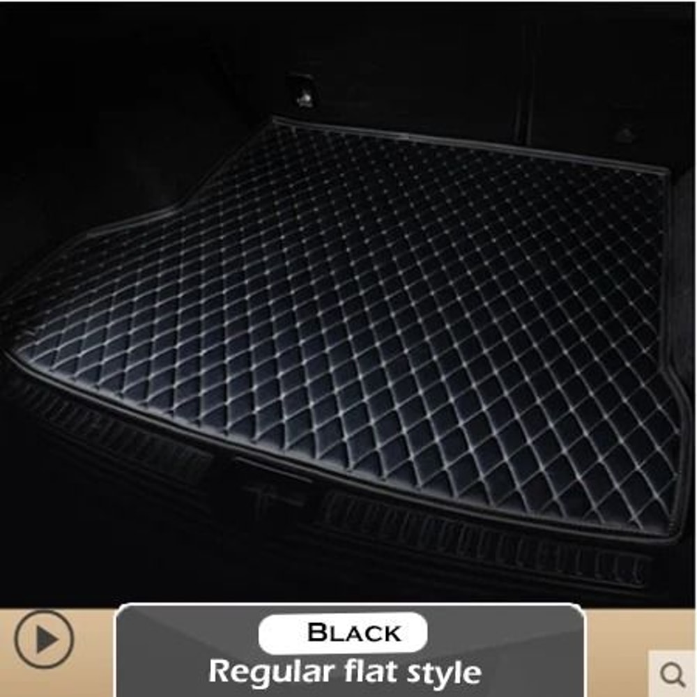 Tesla Model 3 Leather Cargo Trunk Mat Waterproof Rear Boot Liner 17