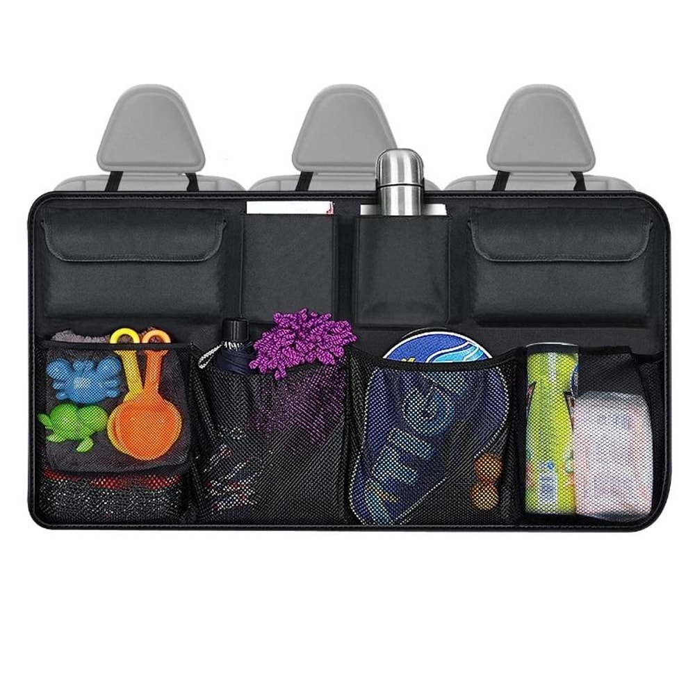 Universal Oxford Car Trunk Backseat Storage Net Organizer 4