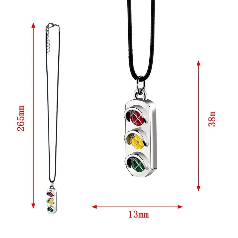 Mini Traffic Light Car Pendant Rear View Mirror Hanging Ornament 1
