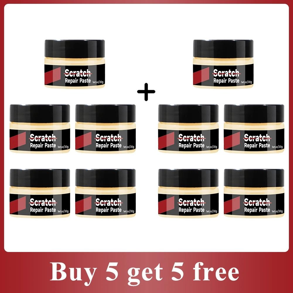 LP0204 Car Scratch Remover Paint Repair Paste For Vehicle Surface Restoration 9